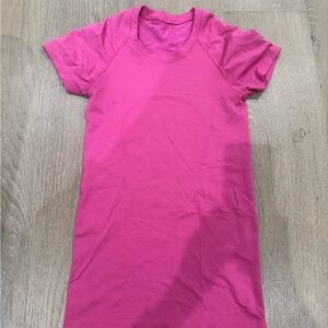 lululemon athletica Pink Swiftly Tech Short Sleeve Tee
